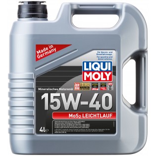 Liqui Moly MoS2 Leichtlauf 15W-40, 4л.